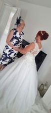 wedding dress size 16 used