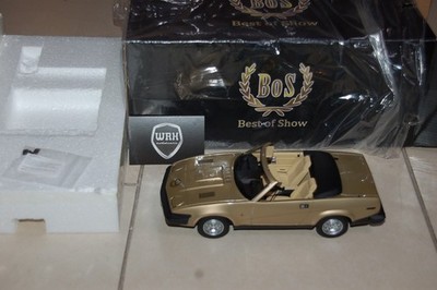 1:18 TRIUMPH TR7 DHC GOLD  BOS models BOS221 SUPERB!! in box