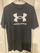 Under Armour compression Short Sleeve top, large ,black Men s SEE PICTURES