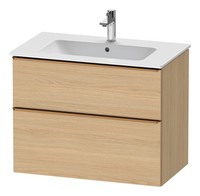Duravit D-Neo Waschtischunterschrank FüR 233683 Mit 2 AuszüGen Griff Bronze...
