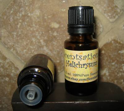 HELICHRYSUM ESSENTIAL OIL 1/2 OZ 100% Pure Therapeutic ** sunburn scars healing
