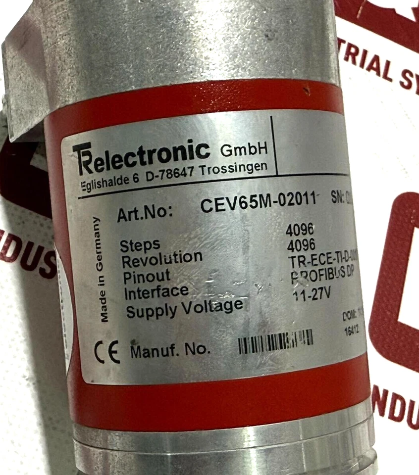 TRelectronic CEV65M-02011 Absolute Rotary Encoder 11-27V step 4096 1  pcs - Image 2 of 4