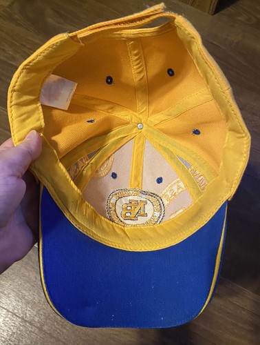 Nassau Bahamas Adjustable Cap Hat Yellow And Blue Adjustable HTS - Picture 5 of 5