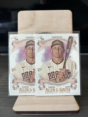 2021 Daulton Varsho Topps Allen & Ginter Rookie Card Lot x2. Toronto Blue Jays 