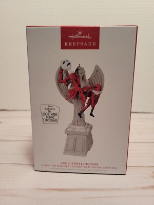 Hallmark 2022 JACK SKELLINGTON The Nightmare Before Christmas Ornament ~ Angel