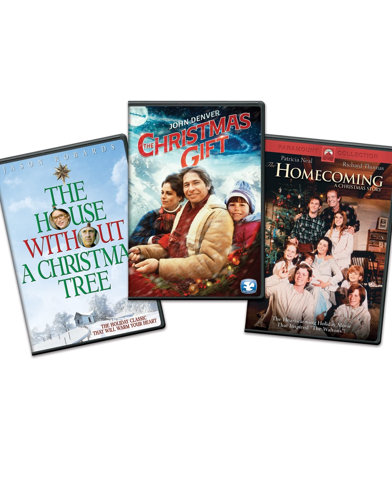 Holiday Family Classics 3-Movie Bundle (DVD) Jason Robards Jr. Patricia Neal