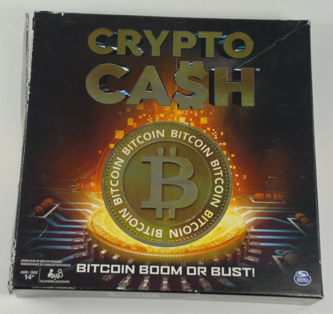 Crypto Cash BTC Boom Or Bust! Board Game Spin Master | eBay