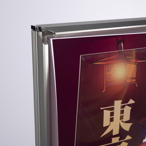 A1 Silver Clip/Snap Frame LED Display/Sign Light Box Menu Board, Backlit Poster - Picture 3 of 7