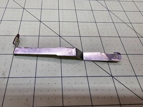 Dual 1209 Turntable Parts - Short Unknown Metal Part