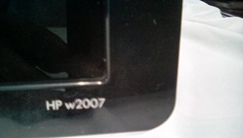 HP W2007 20" Widescreen LCD Monitor Built-in Speakers VGA DVI 1680x1050 RK284AA - Picture 2 of 4