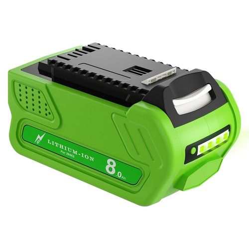 1/4x 8000mAh Para Greenworks 40V Batería G-MAX 29462 29472 29252 Li-Ion 6AH Batería - Imagen 3 de 17