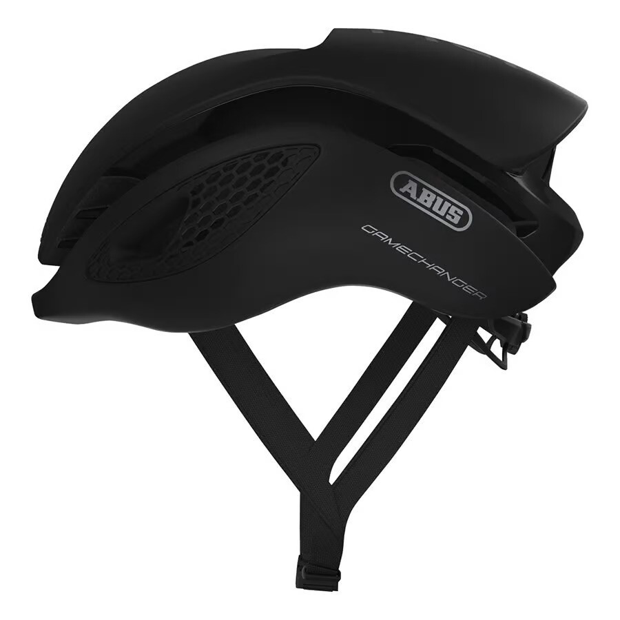 Casco Gamechanger Shiny Negro Abus Bici