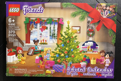 NEW LEGO Friends 41690 Christmas Advent Calendar Building Kit 370 Pieces  673419341677 | eBay