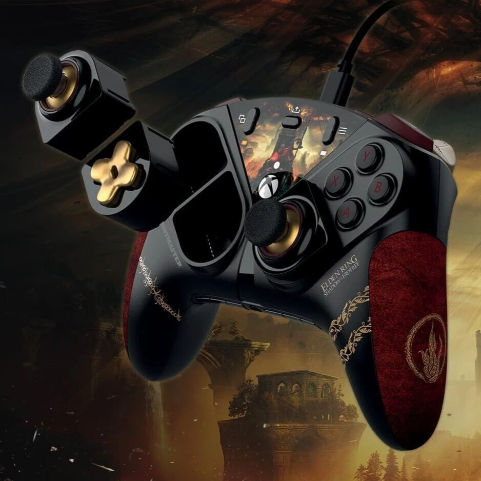 THRUSTMASTER ESWAP X2 ELDEN RING SHADOW OF THE ERDTREE EDITION Gamepad JAPAN NEW - Image 3 of 4
