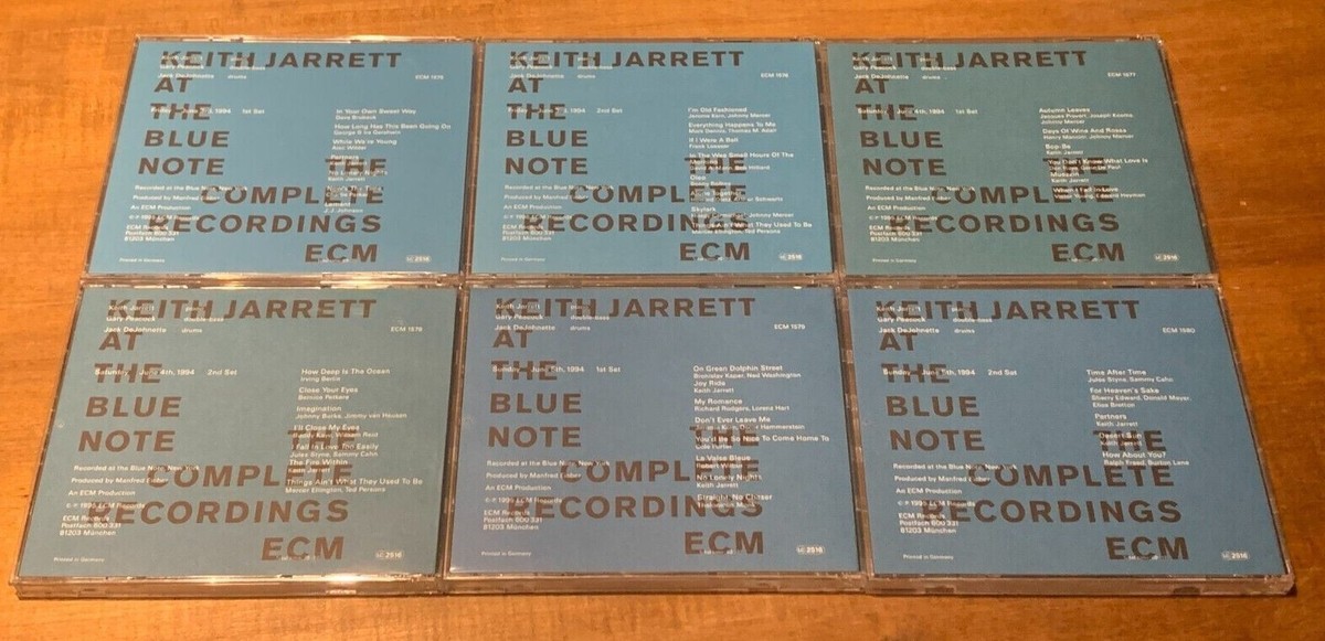 KEITH JARRETT At The Blue Note The Complete Recordings ECM 6 CD EX/NM 731452763822 | eBay KEITH JARRETT At The Blue Note The Complete Recordings ECM 6 CD EX/NM 731452763822 | eBay