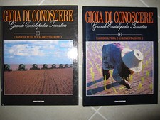 GIOIA DI CONOSCERE n. 7/8 - l'agricoltura e l'alimentazione 2 volumi