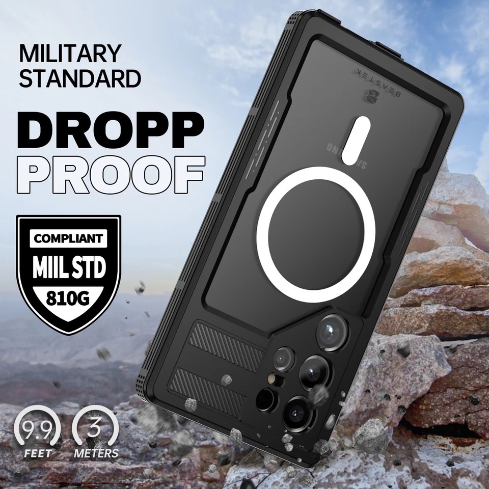 For Samsung Galaxy S24+ Plus S24 5G Case Waterproof Shockproof Cover w protector - Image 4 of 4