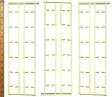 12pc Aurora AFX G Slot Car GLOW in DARK PLASTIC GUARD RAIL RaceWall Guardrail
