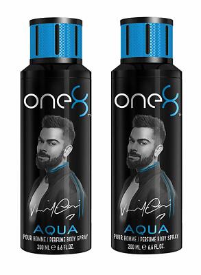 One by Virat Kohli Aqua -Pack of 200 ML EACH)