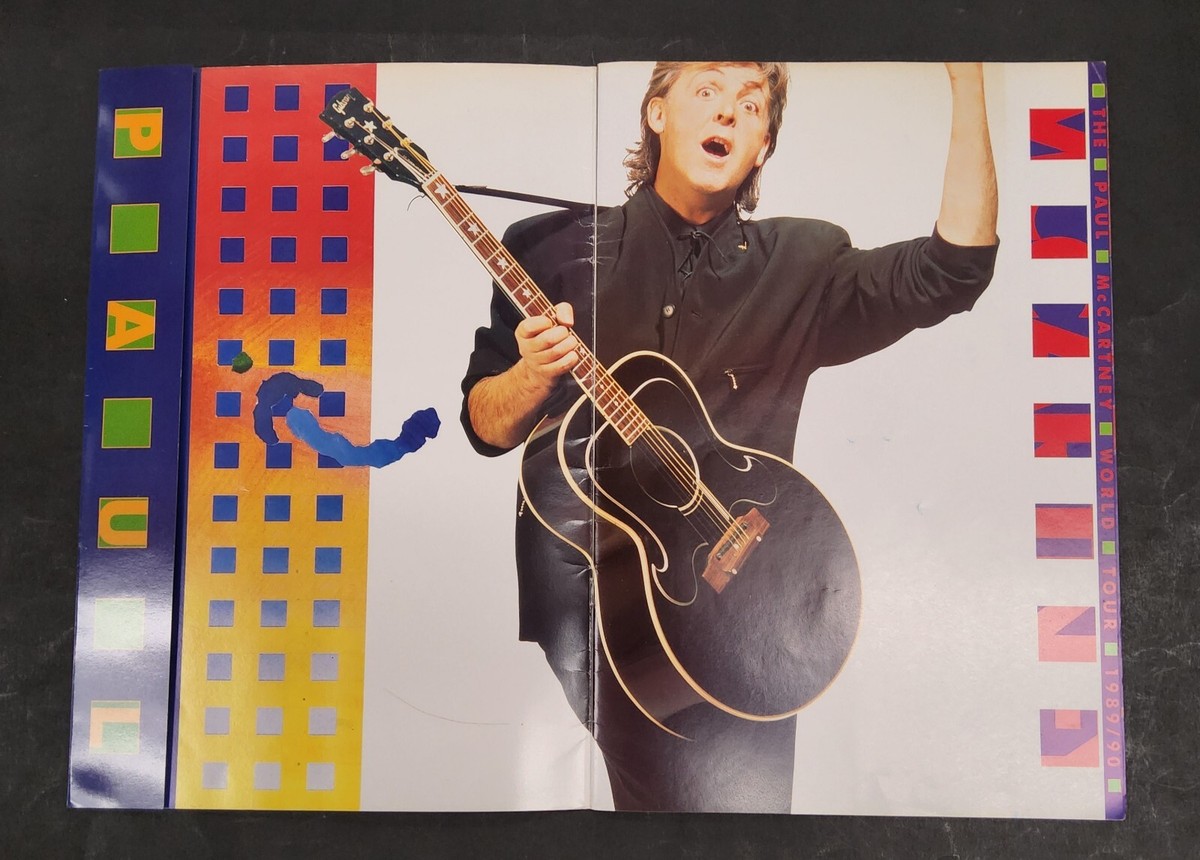 Paul McCartney The World Tour 1989-1990 Program | eBay