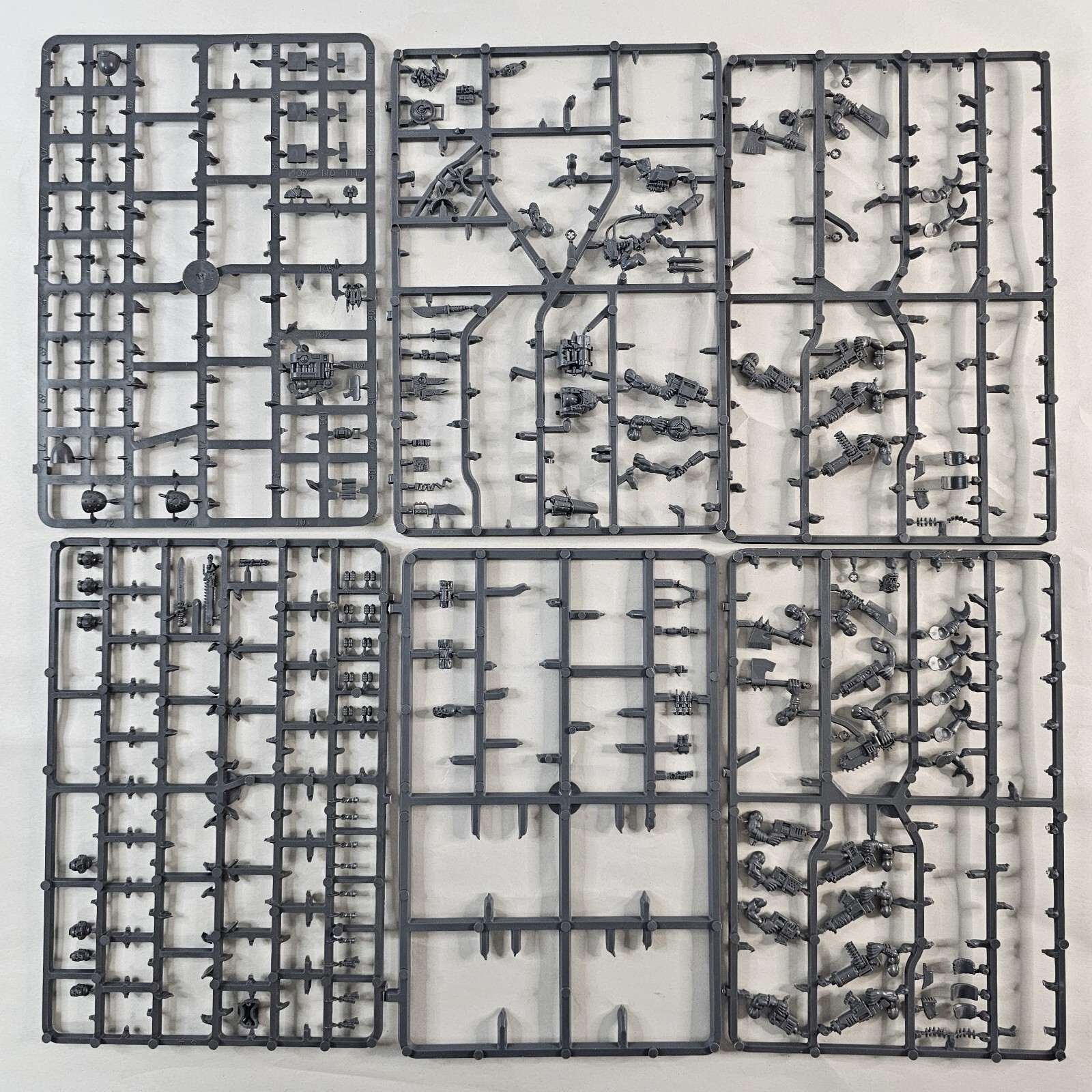 2007 Warhammer 40k Dwarf Warriors Lot Of 99380103003 Pieces READ DESCRIPTION