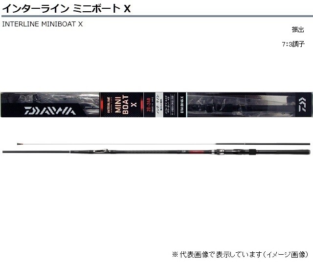 DAIWA INTER LINE 真鯛 30-360 DAIWA INTERLINE SEAPOWER 73 30-350 Saltwater Fishing Rod F/S