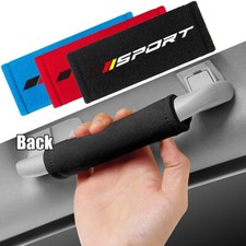 2pcs Fluff Car Interior Roof Door Handle Protector Cover Accessories Universal