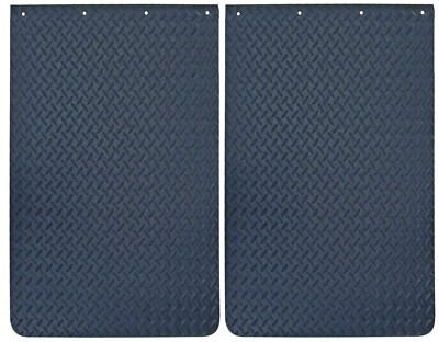 Denco Diamond 24'' x 36'' x 3/8'' Heavy Duty Semi Truck Mud Flaps Pair