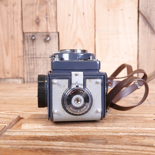 Cámara TLR de película Yashica 44 LM FL 127 con lente doble de 60 mm f/3,5 - repuestos o reparación - Imagen 5 de 9