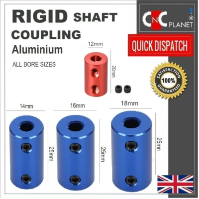 FLEXIBLE SHAFT COUPLING COUPLER STEPPER MOTOR CNC Shaft Coupling Rigid Jaw Coupler Stepper Motor shaft Joint Connector 3d printer