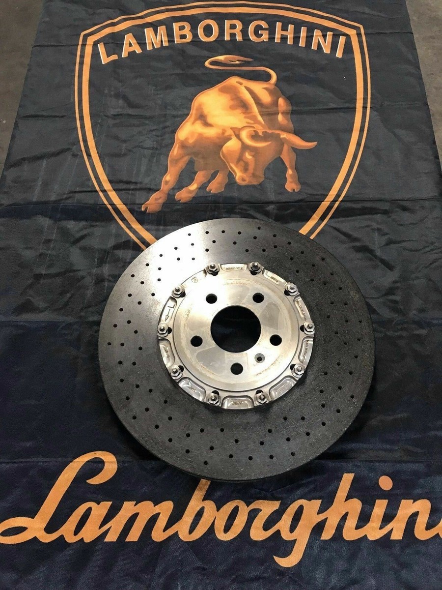 LAMBORGHINI GALLARDO FRONT LEFT L CARBON CERAMIC BRAKE DISC ROTOR 