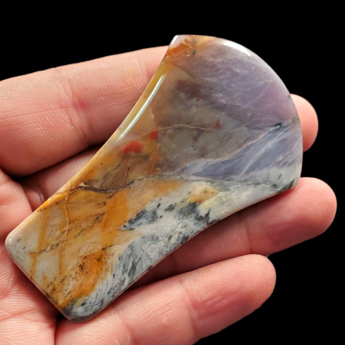 36 Gr RARE!!Collection axe Gemstone Jasper Limestone 36 Gr RARE!!Collection axe Gemstone Jasper Limestone