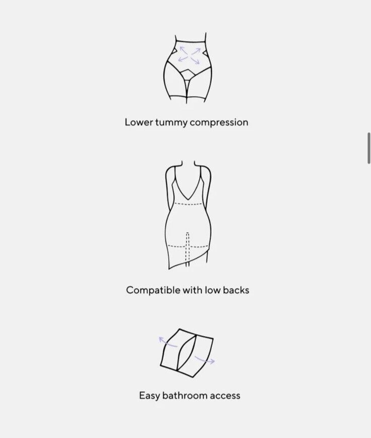 Honeylove Super Power Short Women M Shapewear Sculpt Compression