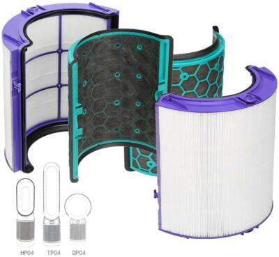 Luftreiniger Ersatzfilter für Dyson TP04 Pure Cool Link DP04 HP04 HEPA 969048-02