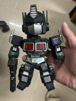 No Box TRANSFORMERS FIGURE KIDS LOGIC MECHA NATIONS OPTIMUS PRIME BLACK CONVOY 2