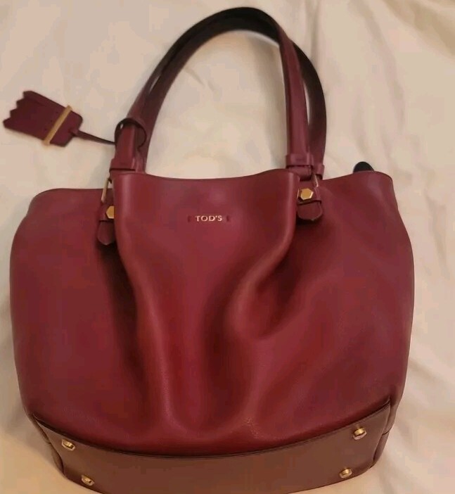 TOD'S Flower bag Tote Bag Hand bag image 3