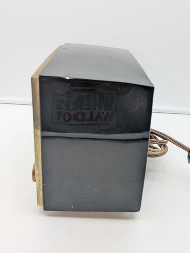 Westinghouse Clock Radio Vintage 1954 BLACK Model H-477T5 Parts Or Restoration - Picture 7 of 19