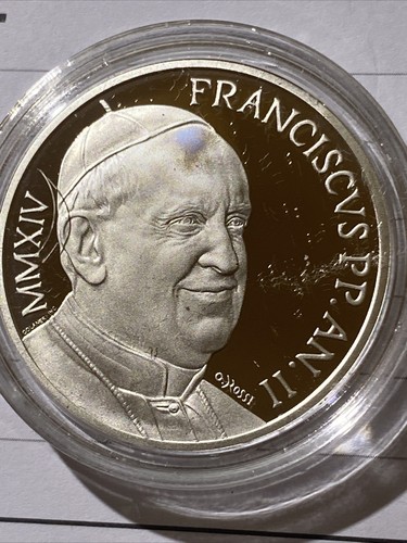 Vatican 10 euro silver 2014 - Picture 2 of 2