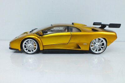 Gold Lamborghini Diablo GTR Hot Wheels Whips 1:18 Die Cast | eBay