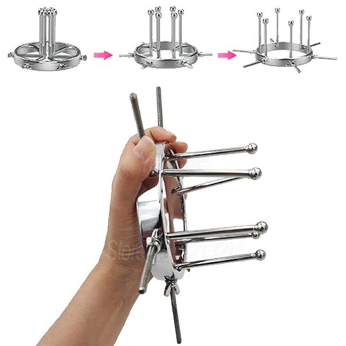 Vaginal Anal Stretcher Spreader Plug Expending Pussy Vagina Speculum Sex Toys - Picture 6 of 37