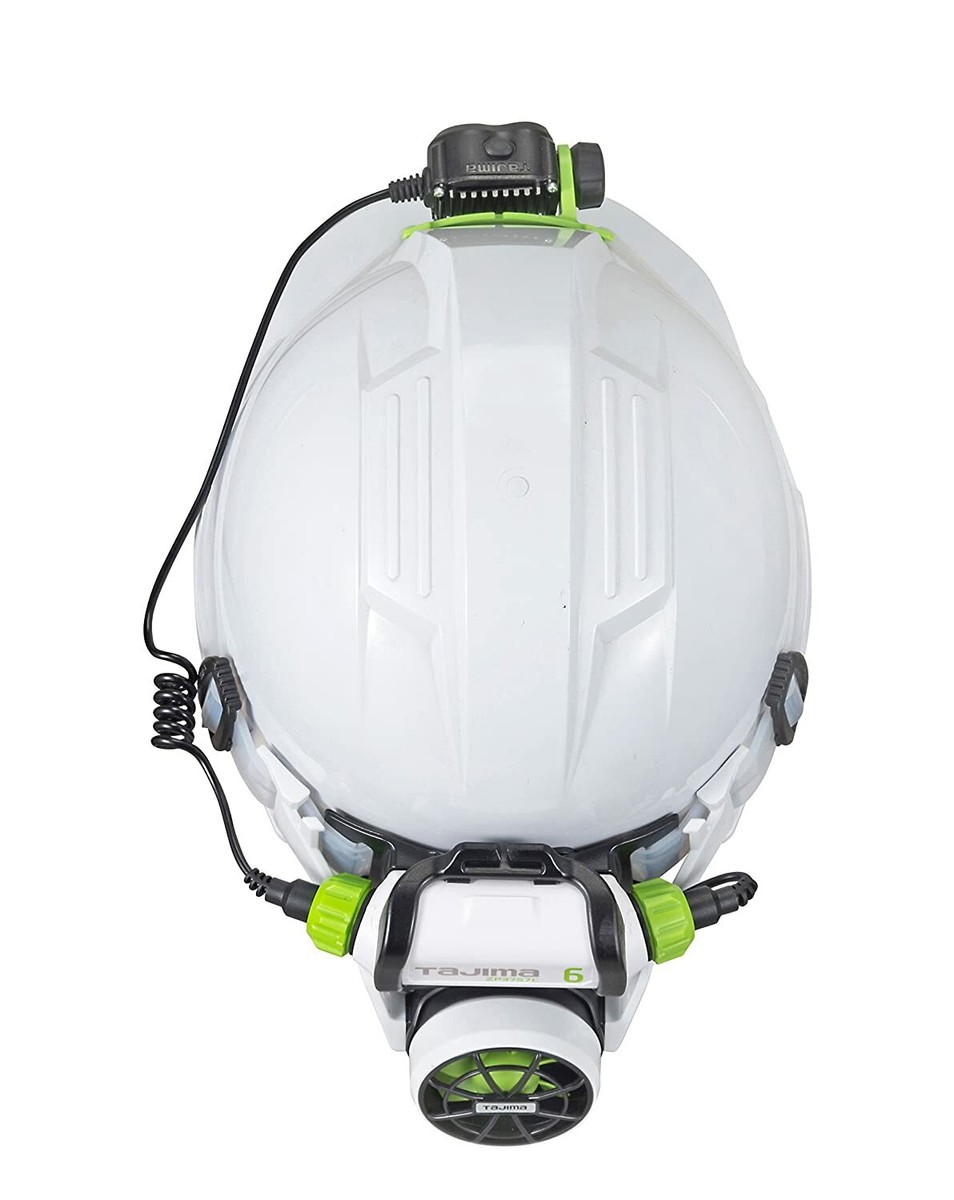 Pleasant and Cooling Fan in the Work Helmet Full Set Tajima