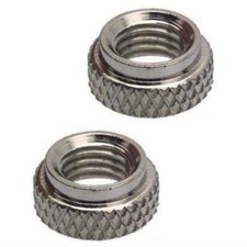 Panaracer Adapter Nut Converts Schrader Rim to Presta Valve Stem 2 Pack PV 2pk