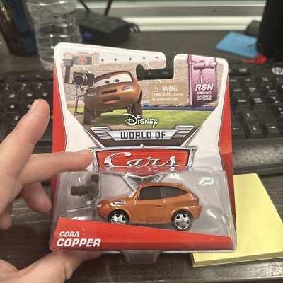 Mattel disney pixar cars cora copper rsn racing sports network 6/8