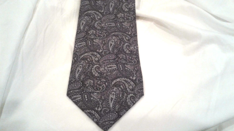  Corbata clásica de seda/lana STEFANO RICCI hecha a mano en Italia Foto 3 de 3