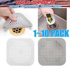 Bathroom Drain Hair Catcher Bath Stopper Plug Sink Strainer Filter Shower Covers