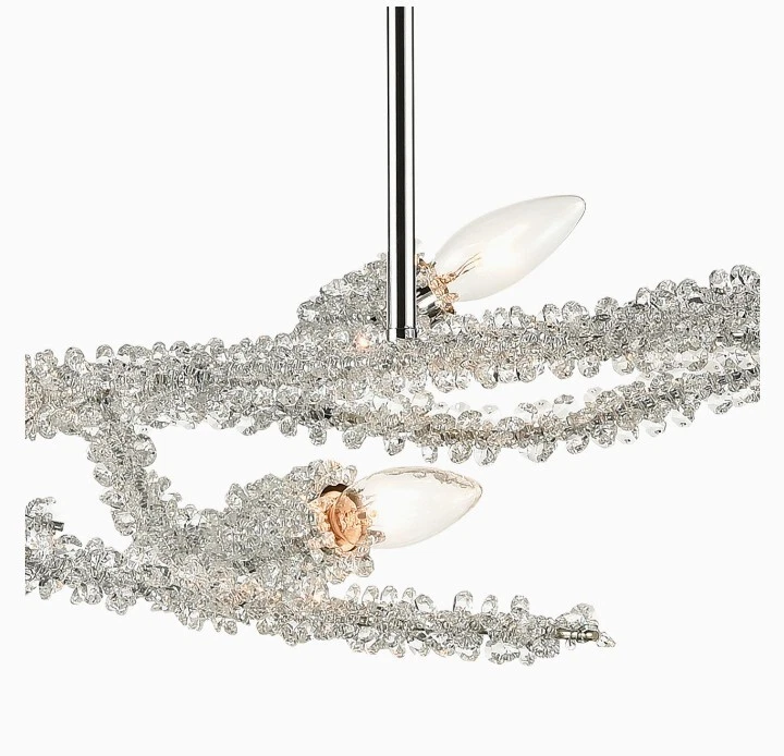 ELK Lighting Island Luz Cromo Pulido Invierno Spray Foto 3 de 4