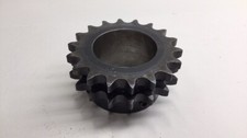 Martin D40B18H-1-3/4" 40 Double Roller Sprocket 18T 1.7500" Round Bore Non-Key