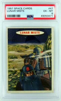 1957 SPACE CARDS: LUNAR MISTS #47 PSA EX-MT 6 #49053471 | eBay