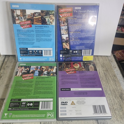 Only Fools And Horses Series 1-4 BBC DVD Region 4 PAL TV Series Bundle Lot - Picture 2 of 3