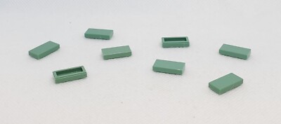 ひとひと Y1079-19 y1635-1 2点 LEGO Parts Tile 1 x 2 1x2 groove 3069 3069b 30070 [8 pieces
